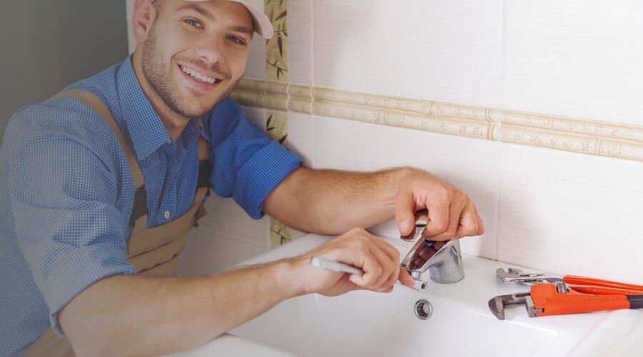 Faucet cartridge replacement in Wallingford, IA